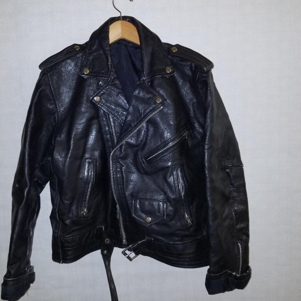 Old (some may say vintage) motorcycle jacket